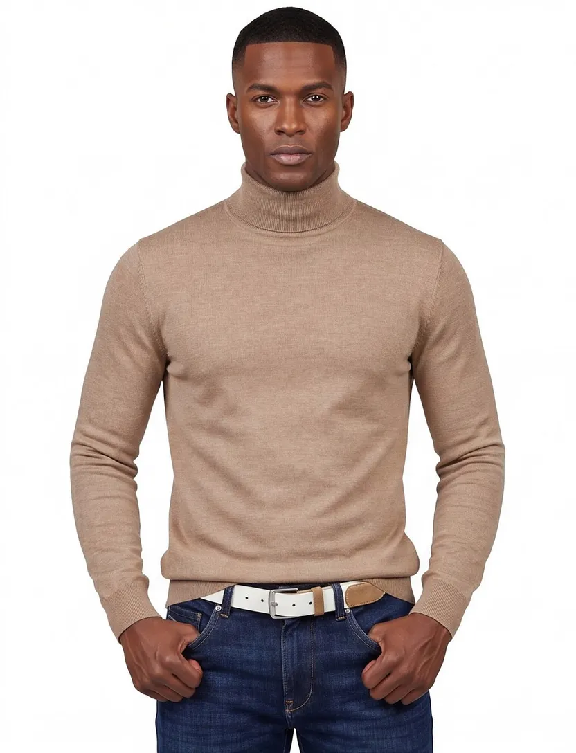 Thomas Maine coltrui beige merinowol