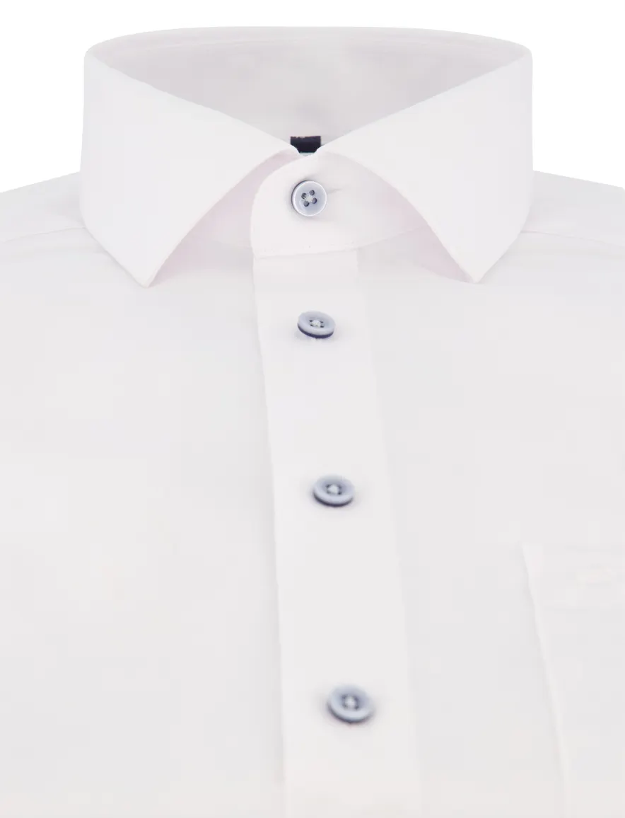 business overhemd wit Olymp Luxor Modern Fit