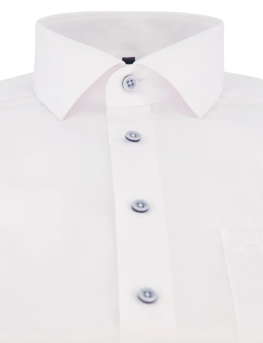 Olymp Luxor Modern Fit overhemd wit