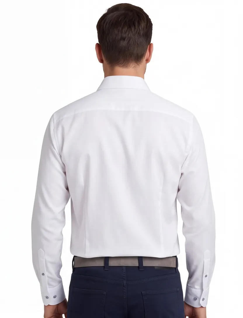 business overhemd Olymp Luxor Modern Fit wit