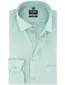 Olymp modern fit overhemd strijkvrij groen semi-wide spread boord