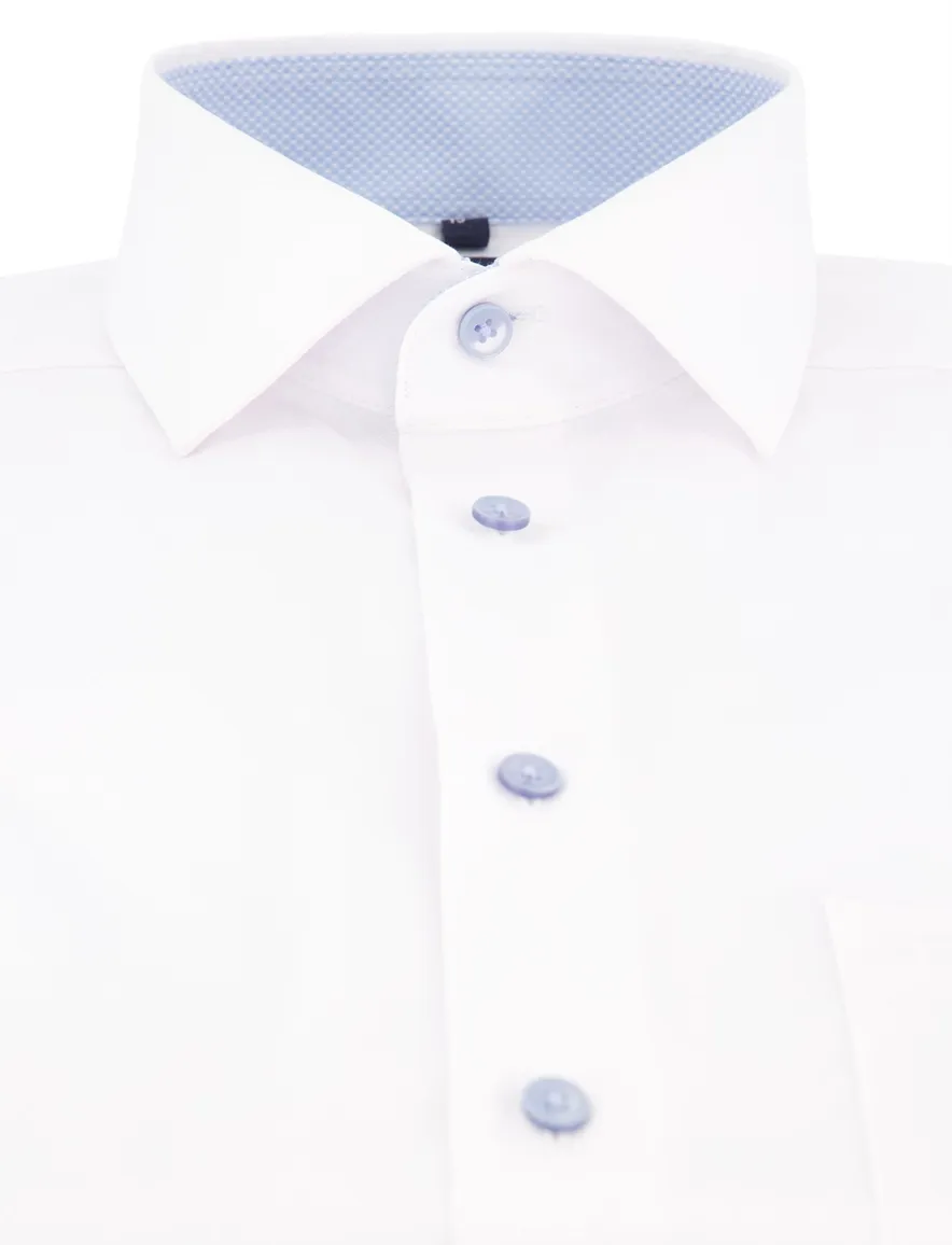 business overhemd wit Olymp Luxor Modern Fit