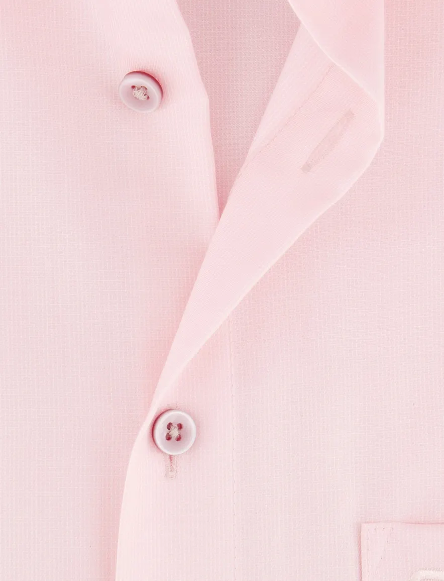 overhemd korte mouw roze Olymp Luxor Modern Fit