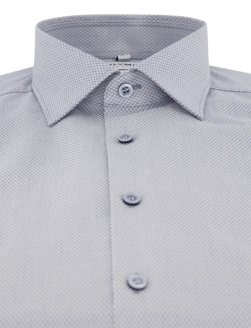 business overhemd Olymp Level Five body fit blauw