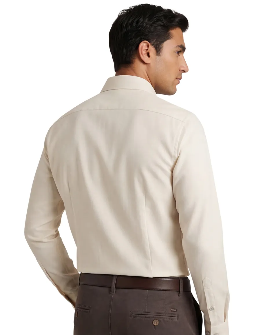 business overhemd beige Olymp Level Five body fit