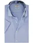 Olymp korte mouw overhemd body fit blauw