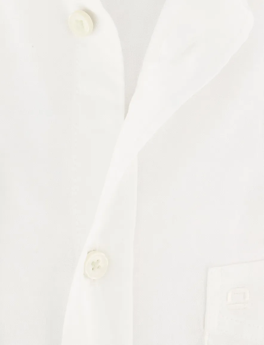 Olymp overhemd wit casual button-down