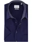 Eterna Comfort Fit donkerblauw overhemd strijkvrij katoen