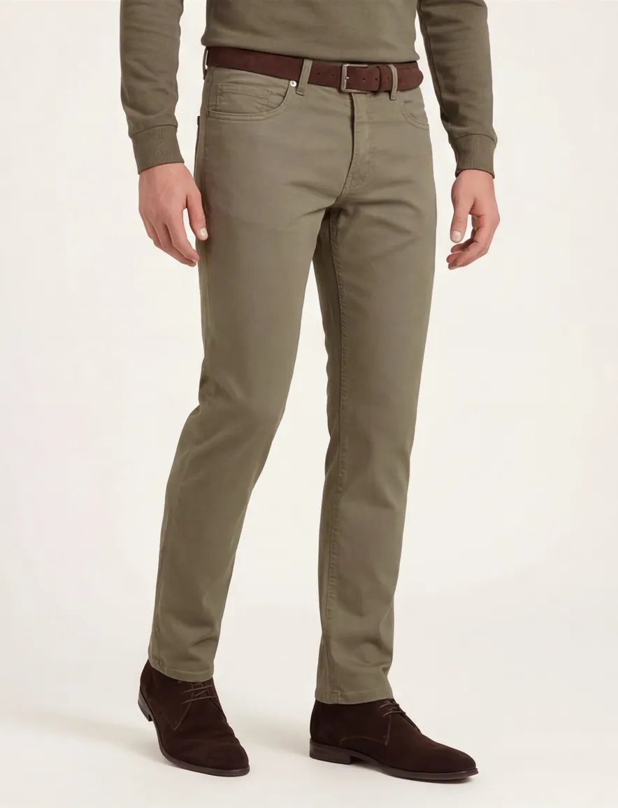 Pierre Cardin 5-p broek effen beige