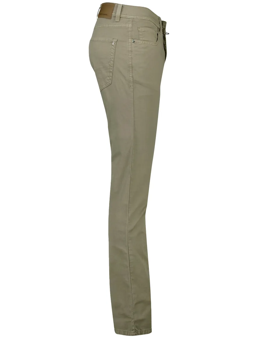 Pierre Cardin 5-p broek effen groen