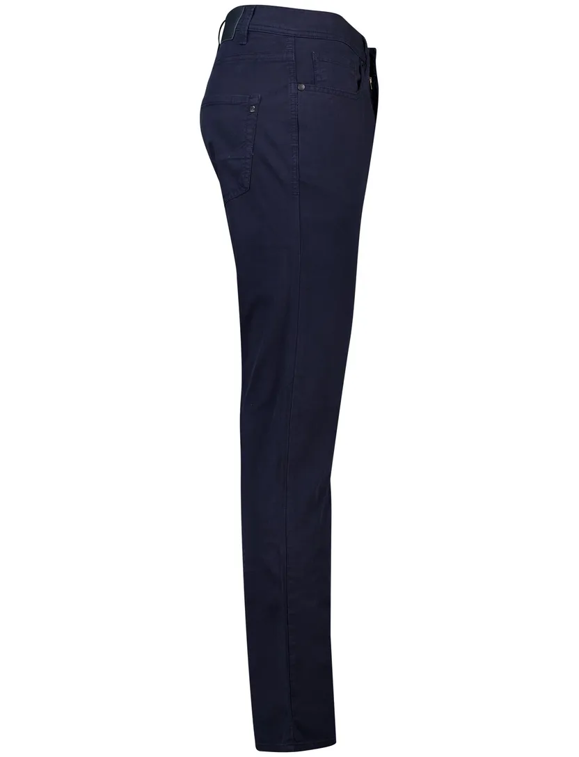 Pierre Cardin pantalon donkerblauw effen katoen