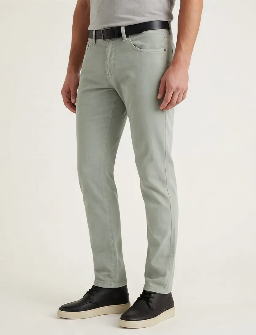 Pierre Cardin pantalon grijs 5-p katoen