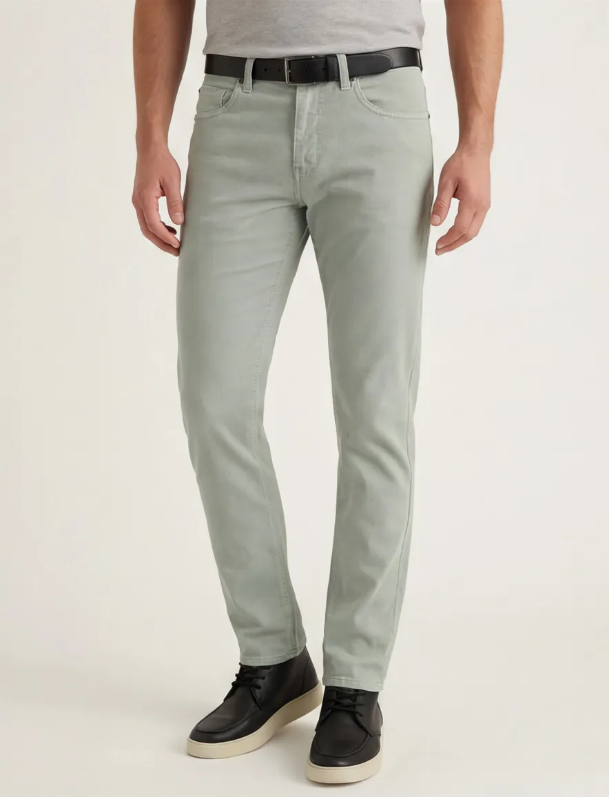 Pierre Cardin pantalon grijs 5-p effen