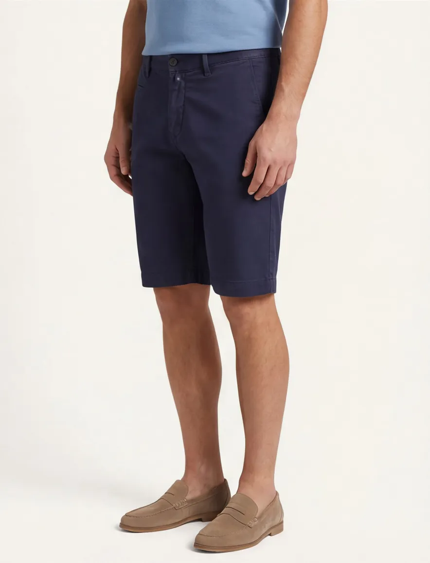 Pierre Cardin Bermuda pc strassbourg donkerblauw