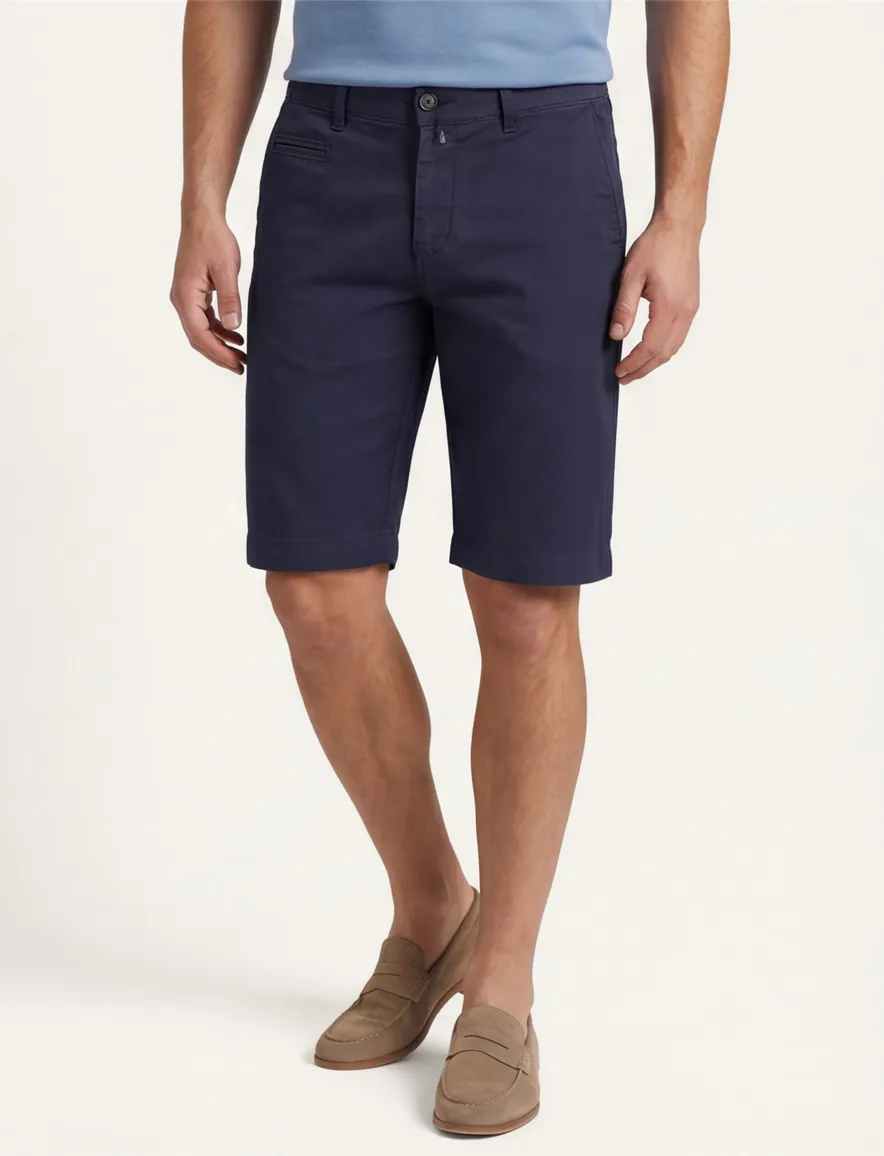 Pierre Cardin Bermuda pc strassbourg donkerblauw