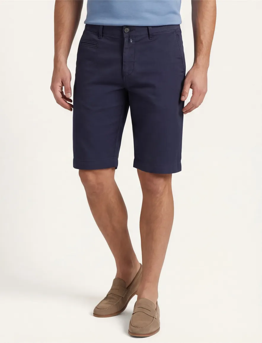 Pierre Cardin Bermuda pc strassbourg donkerblauw