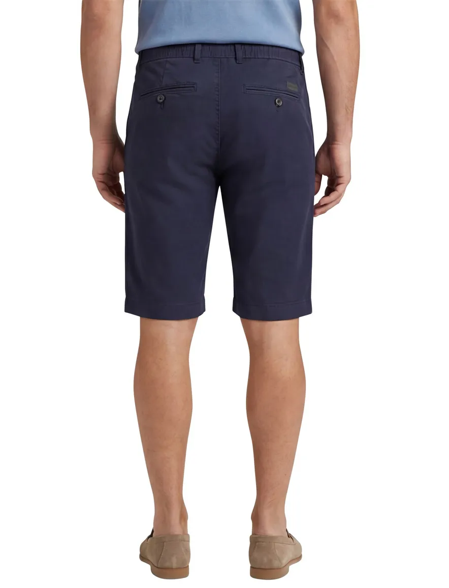 Pierre Cardin Bermuda pc strassbourg donkerblauw effen