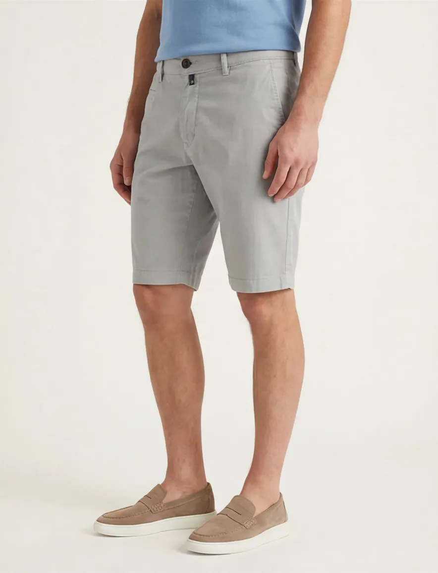 Pierre Cardin Bermuda pc strassbourg grijs 5-pocket