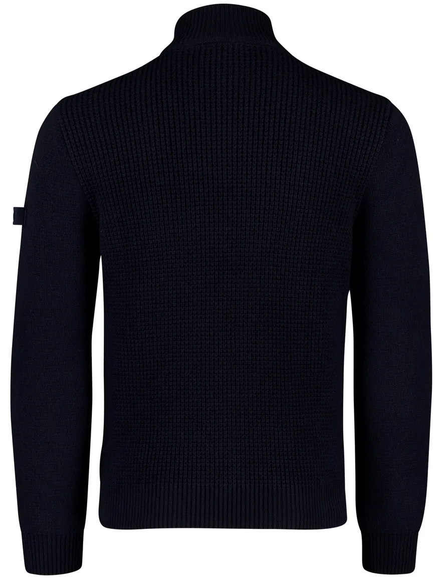 Pierre Cardin Vest donkerblauw katoen