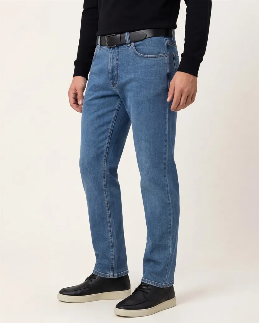 Pierre Cardin Dijon jeans middenblauw