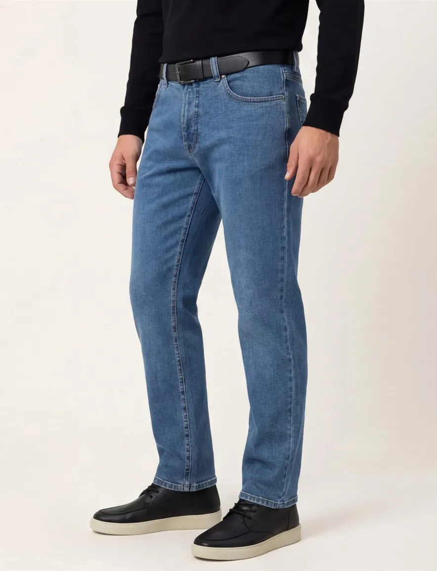 Pierre Cardin Dijon jeans middenblauw
