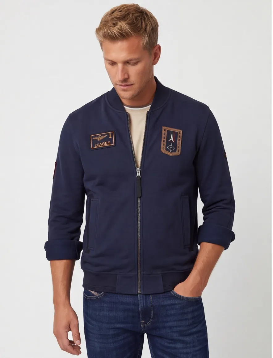Aeronautica Militare vest donkerblauw