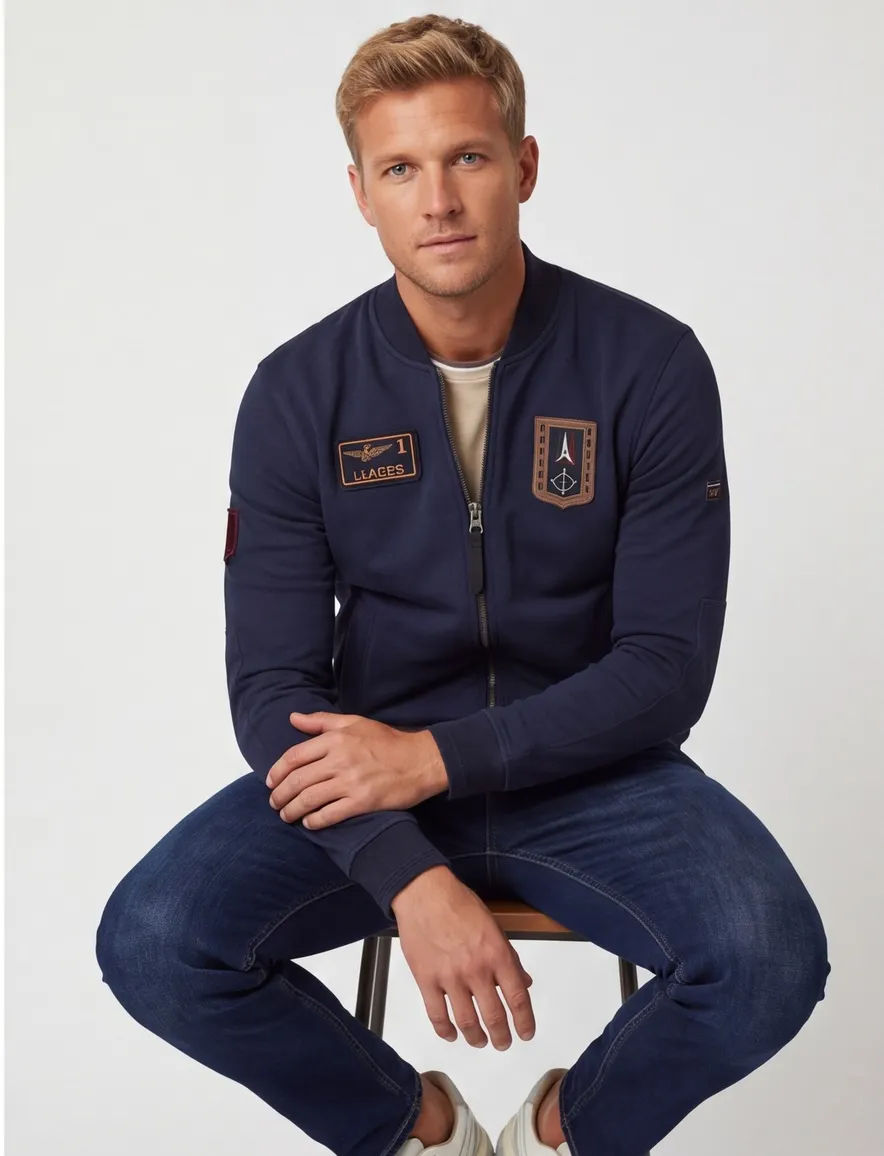 Aeronautica Militare vest donkerblauw