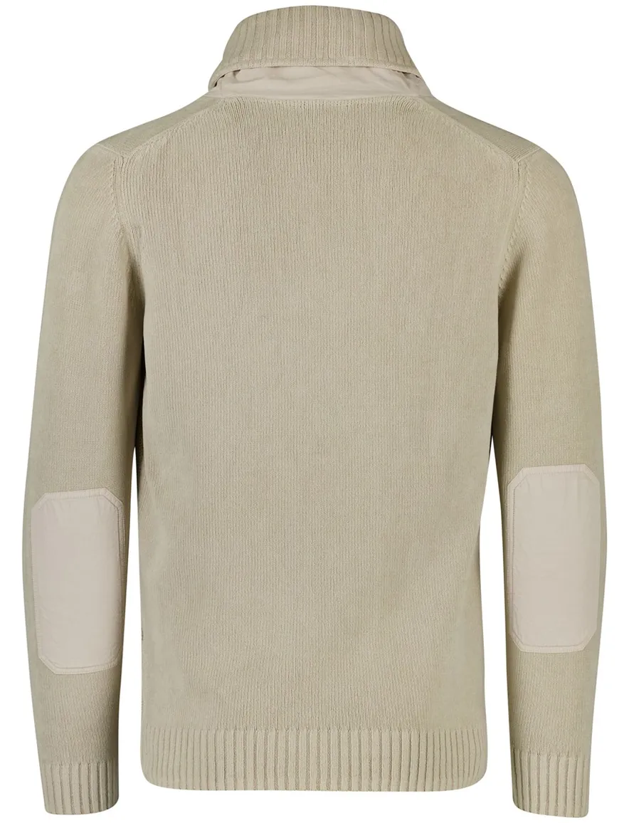 Aeronautica Militare trui beige gebreid