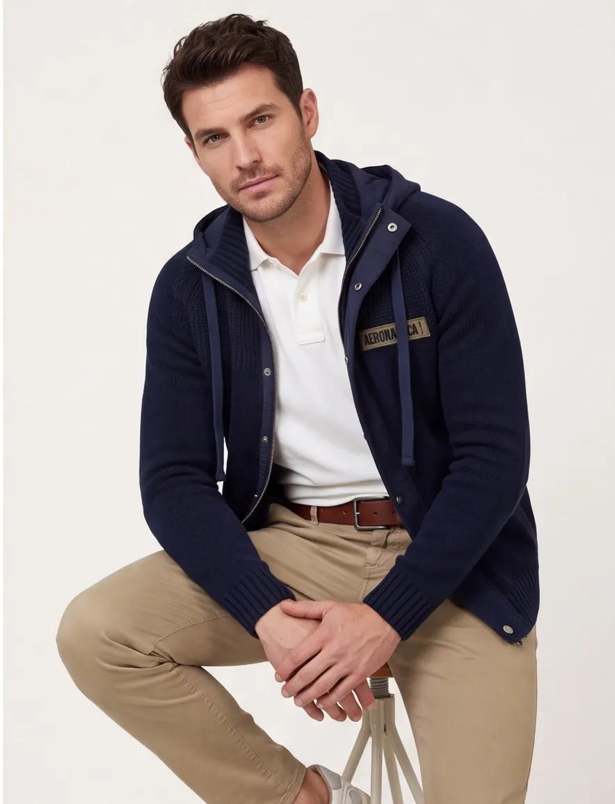 vest donkerblauw Aeronautica Militare