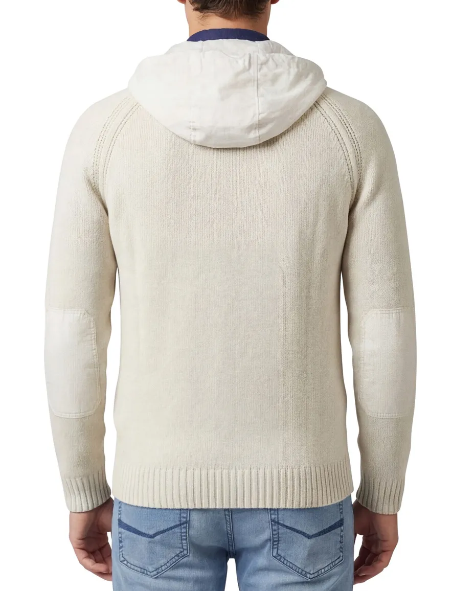 Aeronautica Militare vest creme effen normale fit