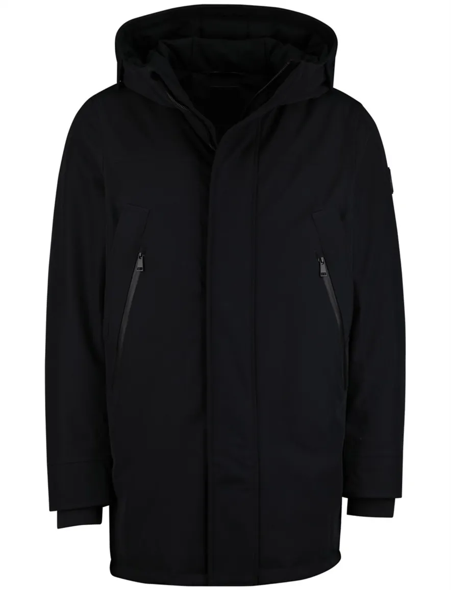 Airforce jas donkerblauw effen waterdicht