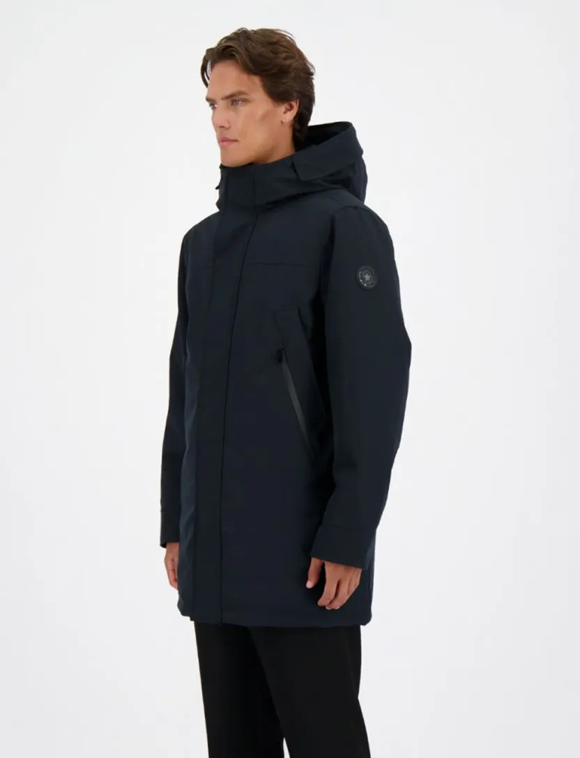 Airforce winterjas donkerblauw waterdicht