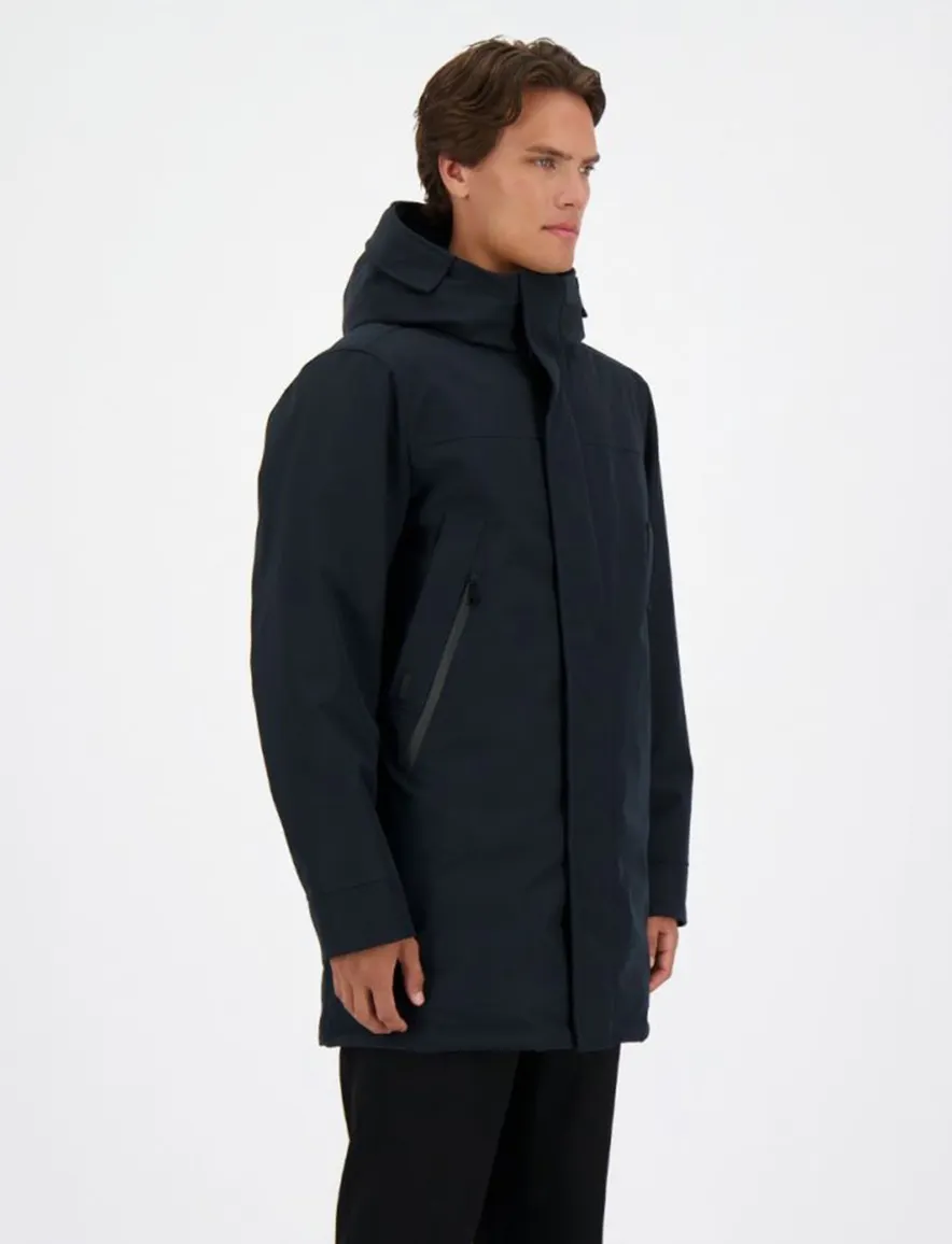 Airforce jas donkerblauw effen waterdicht