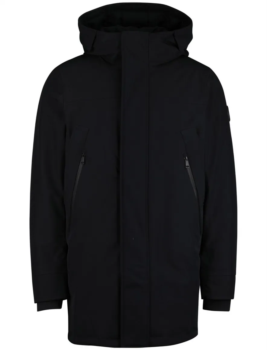 Airforce jas donkerblauw effen waterdicht