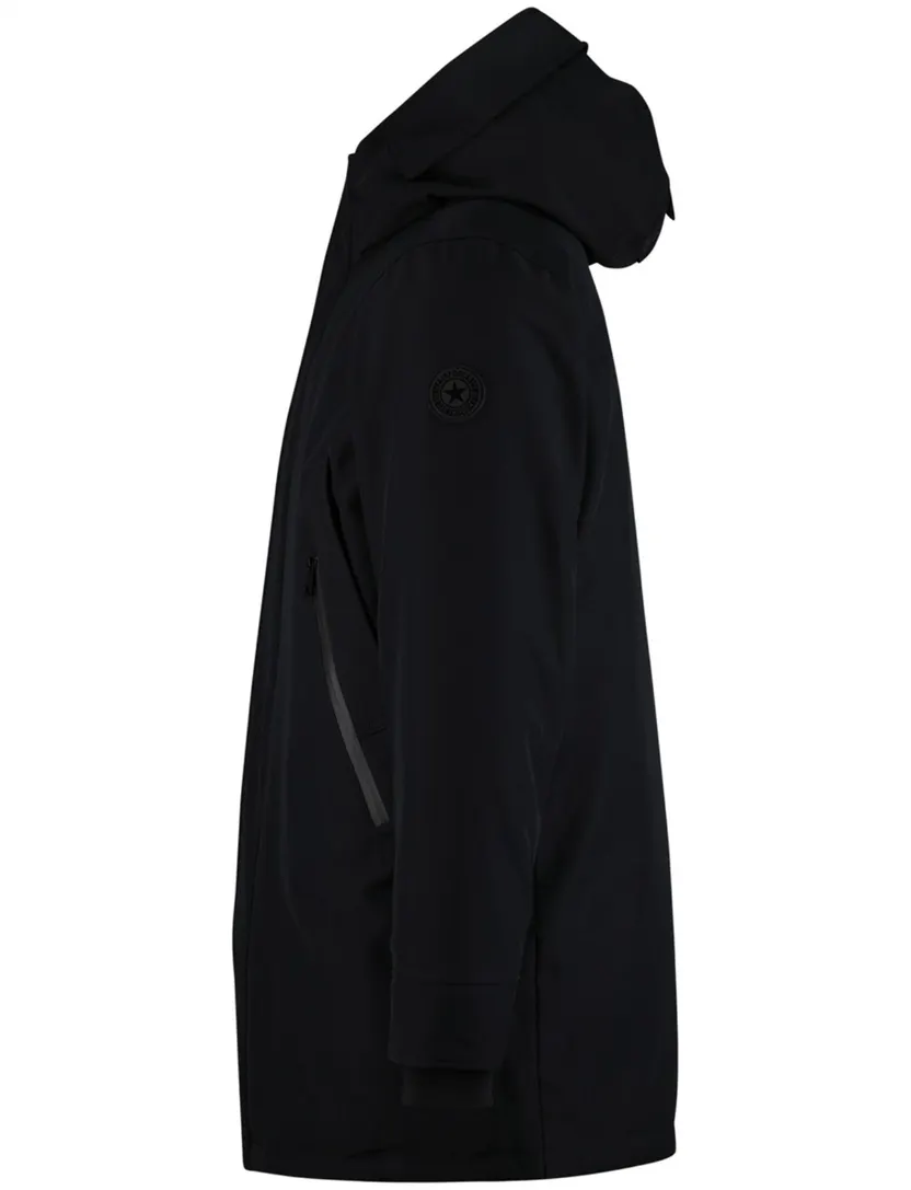 Airforce winterjas donkerblauw waterdicht