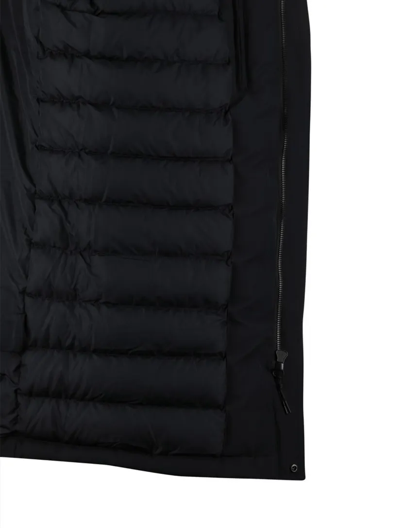 Airforce winterjas donkerblauw waterdicht