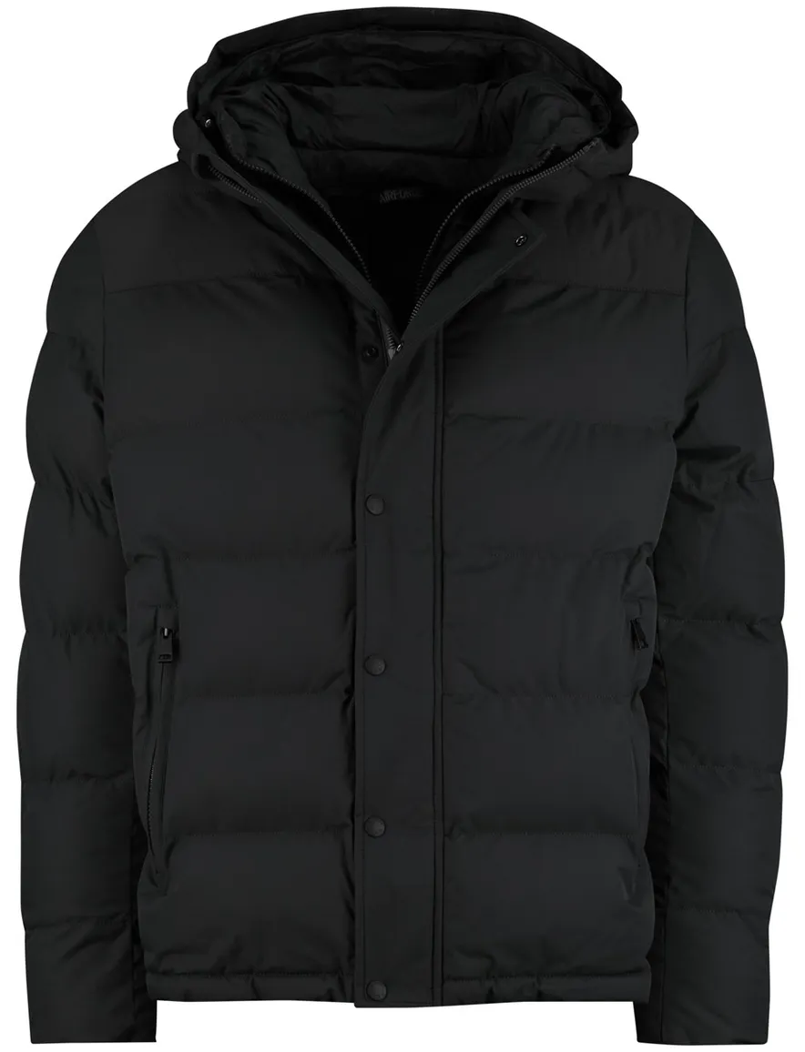 Airforce Vic puffer winterjas groen