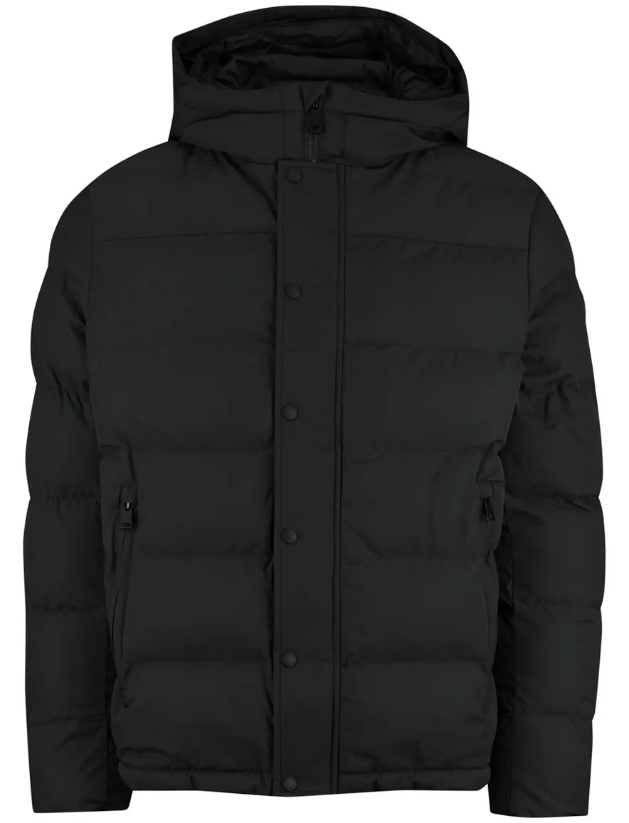 Airforce Vic puffer winterjas groen effen