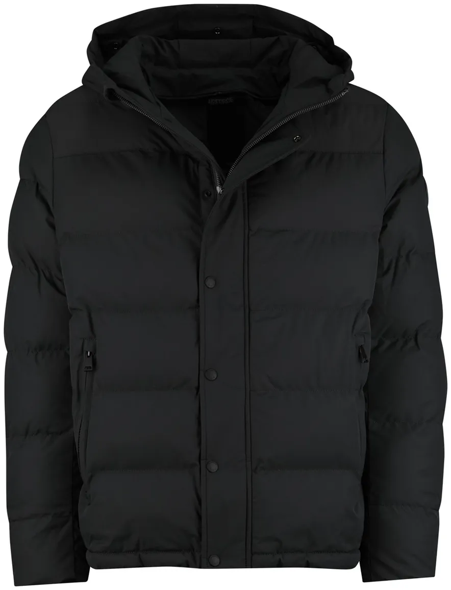 Airforce Vic puffer winterjas groen effen