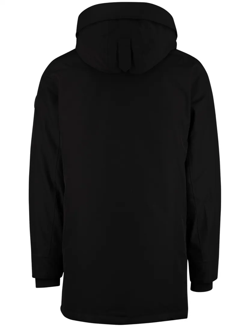 Airforce winterjas waterdicht zwart effen normale fit