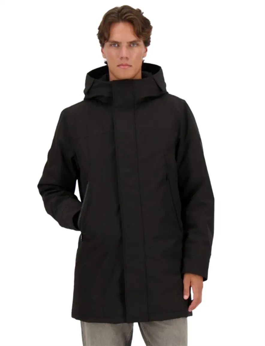 Airforce Dax parka winterjas zwart