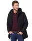 Airforce winterjas waterdicht zwart effen normale fit