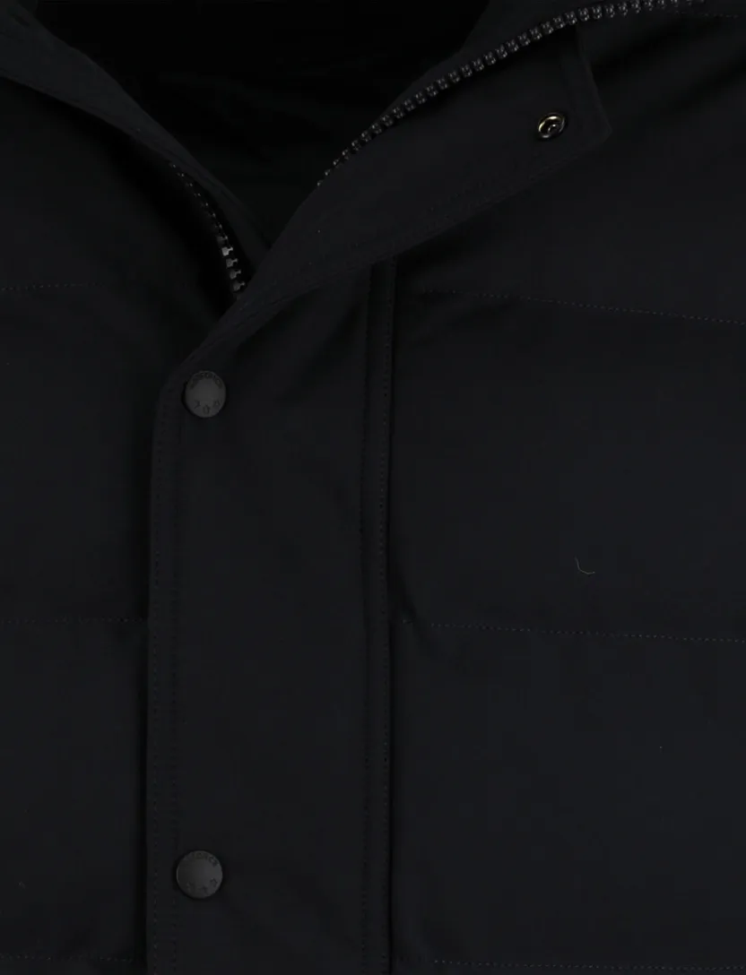 Airforce winterjas slim fit capuchon donkerblauw