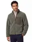 A Fish Named Fred fleece teddyjas groen effen slim fit