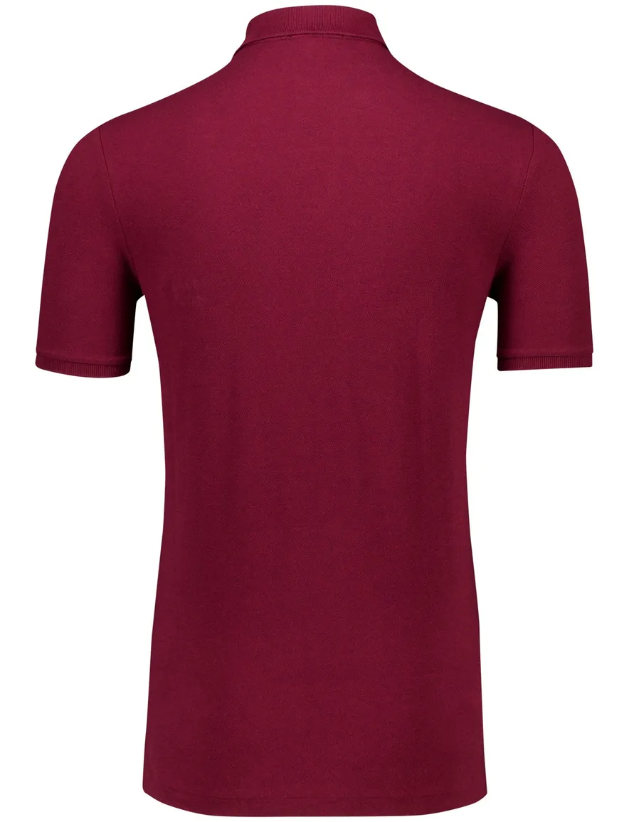 Polo Ralph Lauren classic fit pique polo rood korte mouw