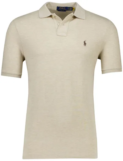 Polo Ralph Lauren Polo Ralph Lauren classic fit polo katoen beige korte mouw