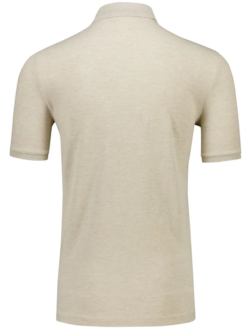 Polo Ralph Lauren classic fit polo katoen beige gemêleerd