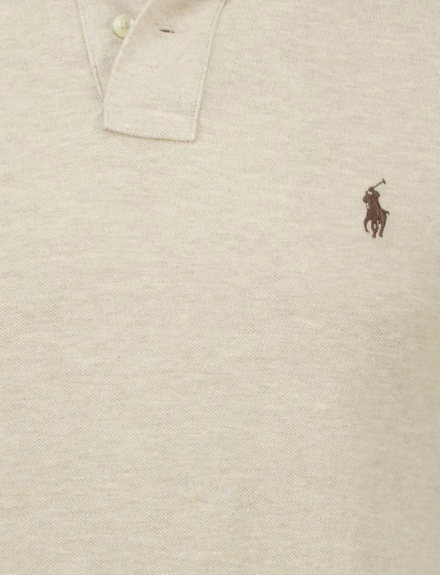 Polo Ralph Lauren classic fit polo katoen beige