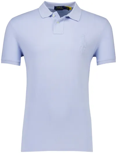 Polo Ralph Lauren Polo Ralph Lauren custom slim fit polo lichtblauw