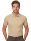 Polo Ralph Lauren custom slim fit polo khaki logo pique